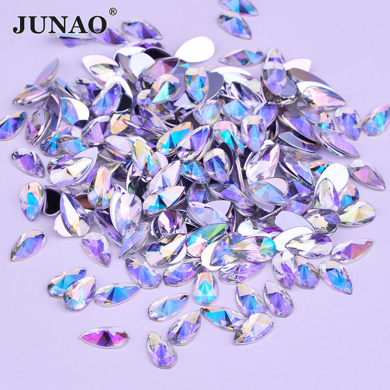Junao-アクリルストーンステッカー,8x13mm,9x1 - Craft And Art Difference のレビューと価格