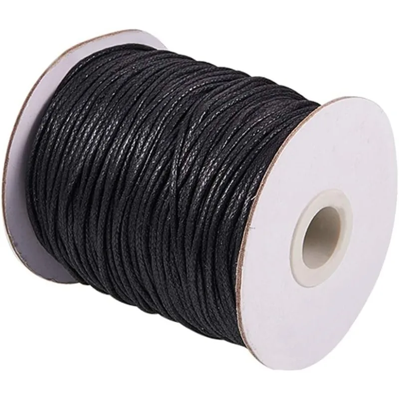1 ロール 100 ヤードワックスコード綿ワックス綿糸 1. - Macrame Cord Cotton のレビューと価格